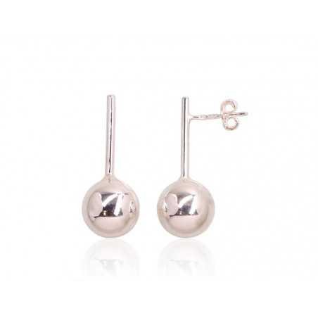 925° Silver Stud Earrings, Silver, No stone, 2203203