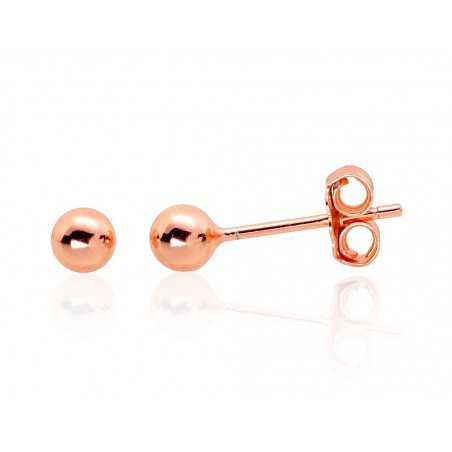 925° Silver stud earrings, Gold plated, 2203472(PAu-R)