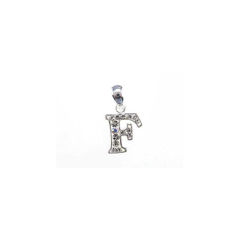 925° Silver pendant, Type: Letters, Stone: Swarovski crystals , 2300029_SV