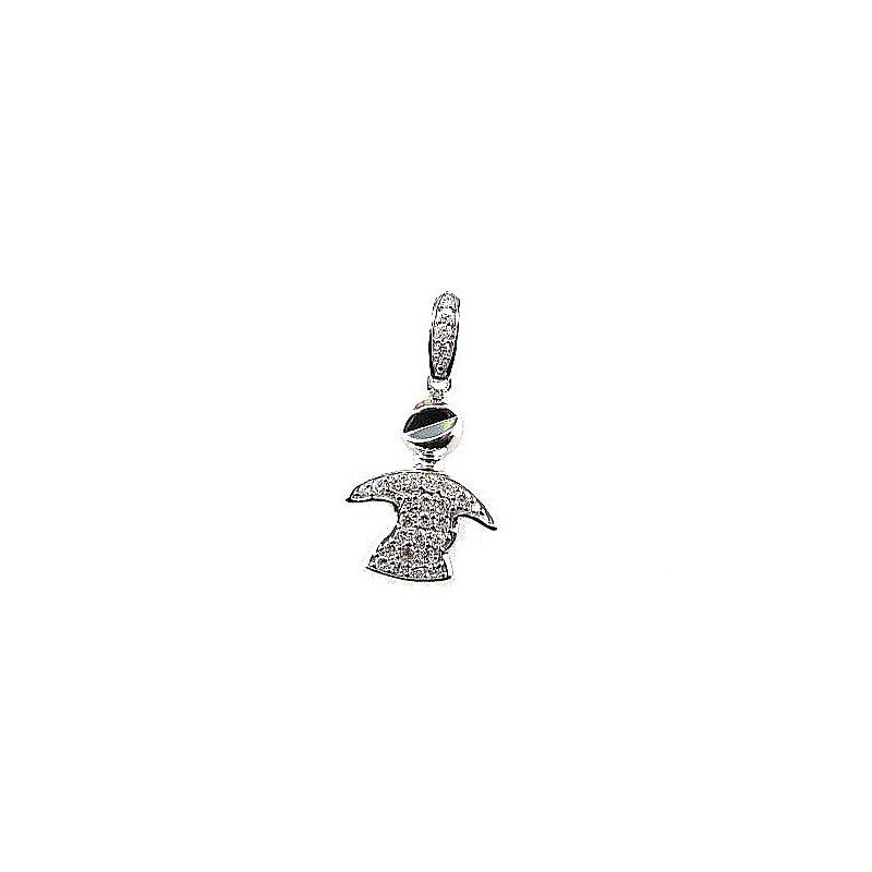 925° Silver pendant, Type: Women, Stone: Zirkons , 2300041(PRh-Gr)_CZ