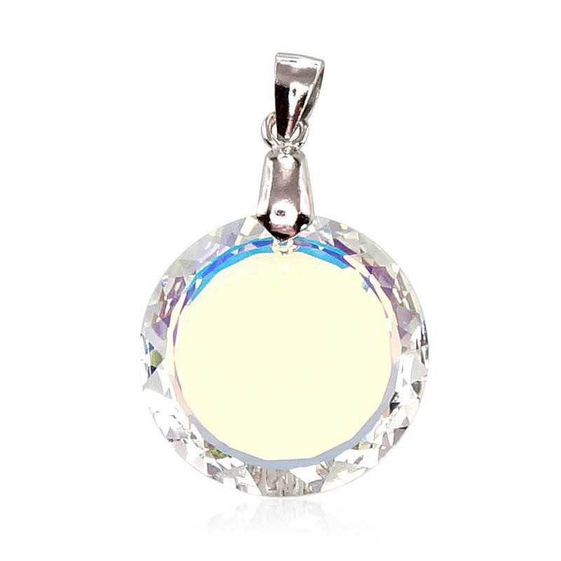 925° Silver pendant, Type: Women, Stone: Swarovski crystals , 2300661(PRh-Gr)_SV-MIXW