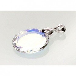 925° Silver pendant, Type: Women, Stone: Swarovski crystals , 2300661(PRh-Gr)_SV-MIXW