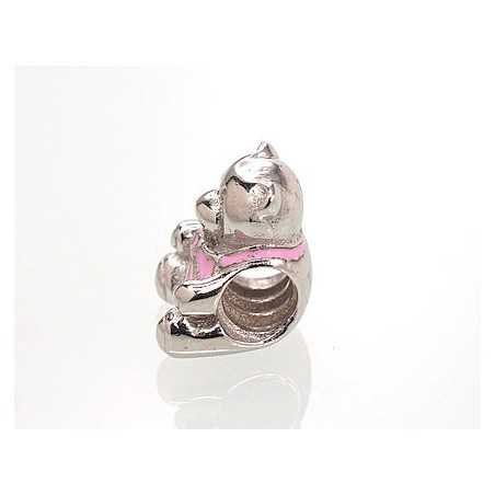 925° Silver pendant, Type: \"Charms\"  collection, Stone: Jewelery enamel , 2301455(PRh-Gr)_ML-PI